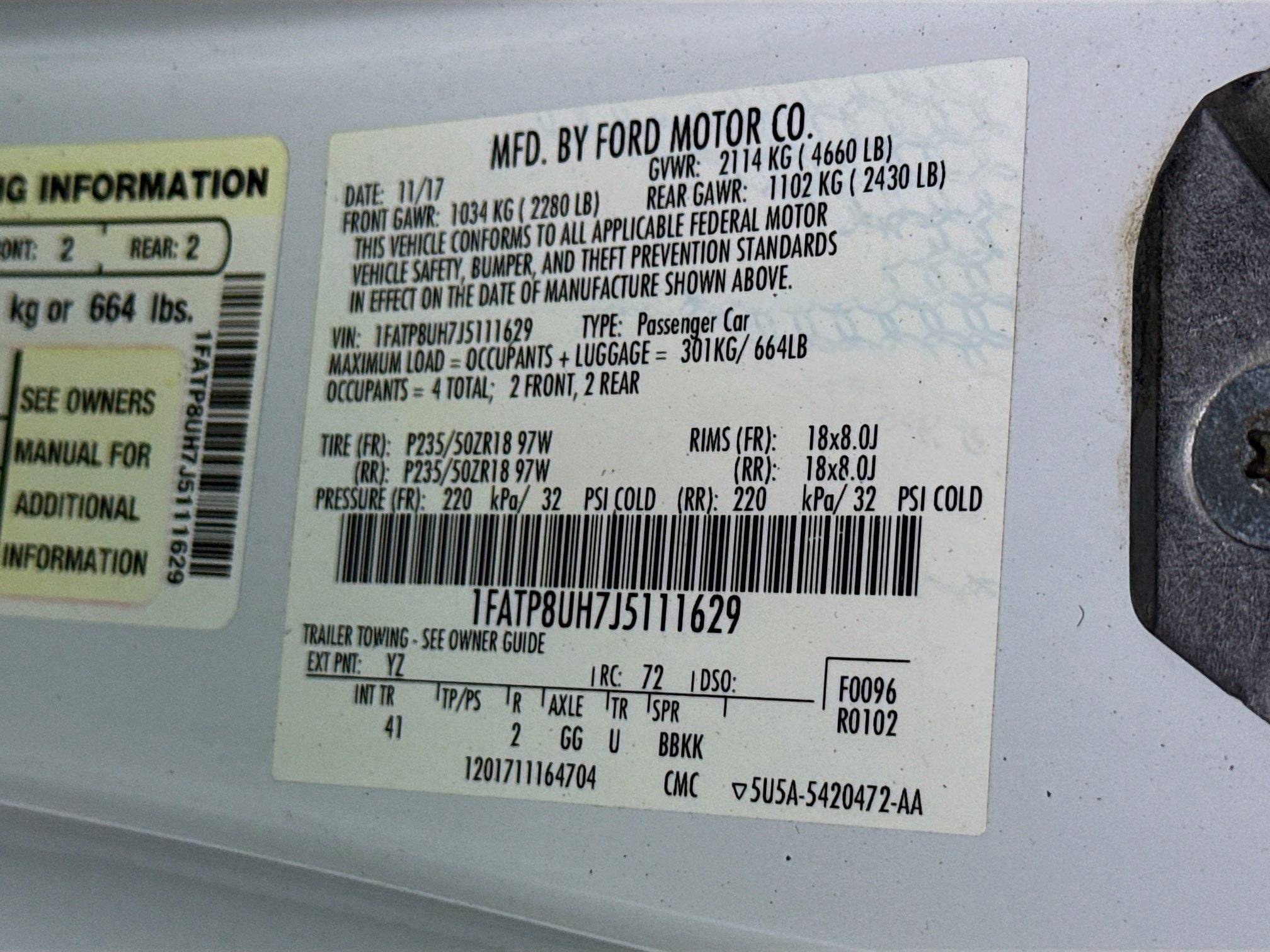 Used 2018 Ford Mustang Premium image 38