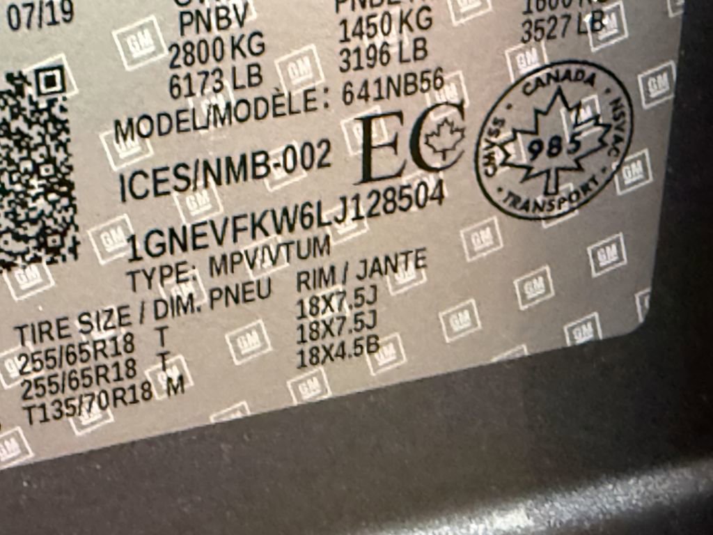 Used 2020 Chevrolet Traverse LS image 54