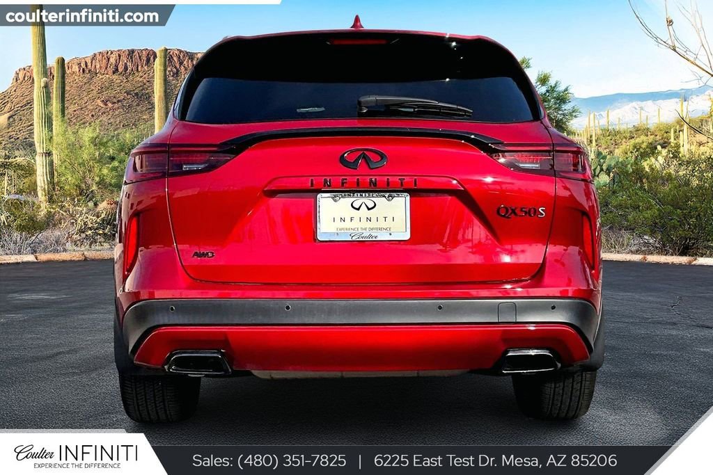 Used 2025 INFINITI QX50 Sport image 4