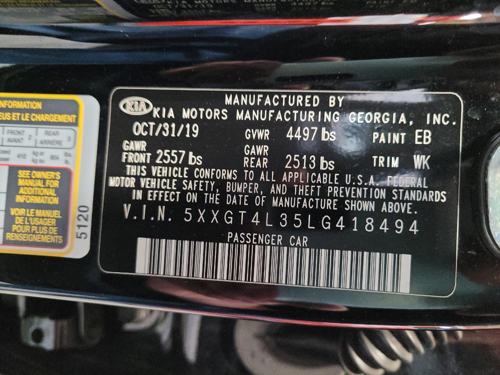 Used 2020 Kia Optima LX FWD image 33