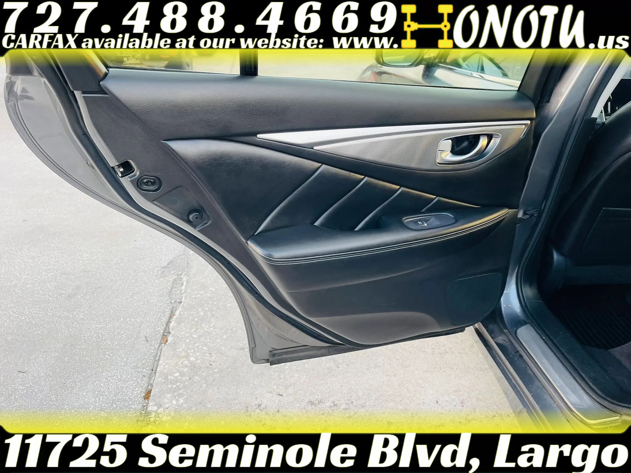 Used 2014 INFINITI Q50 Premium w/ Navigation Package AWD/4WD image 14