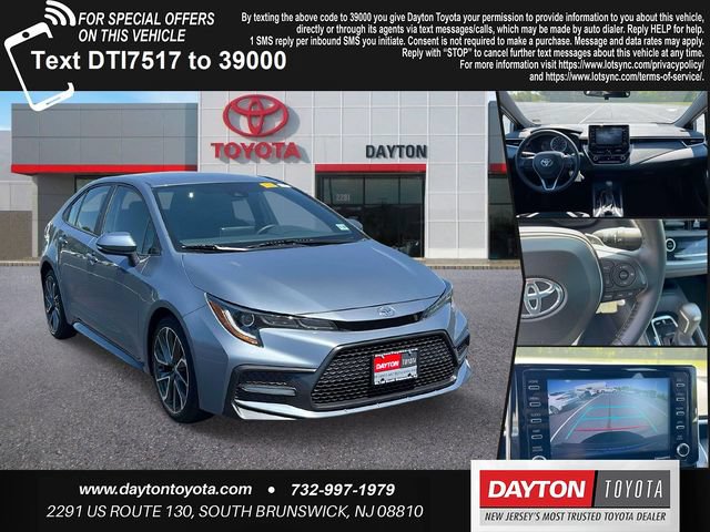 Used 2021 Toyota Corolla SE w/ Carpet Mat Package (TMS) FWD image 1