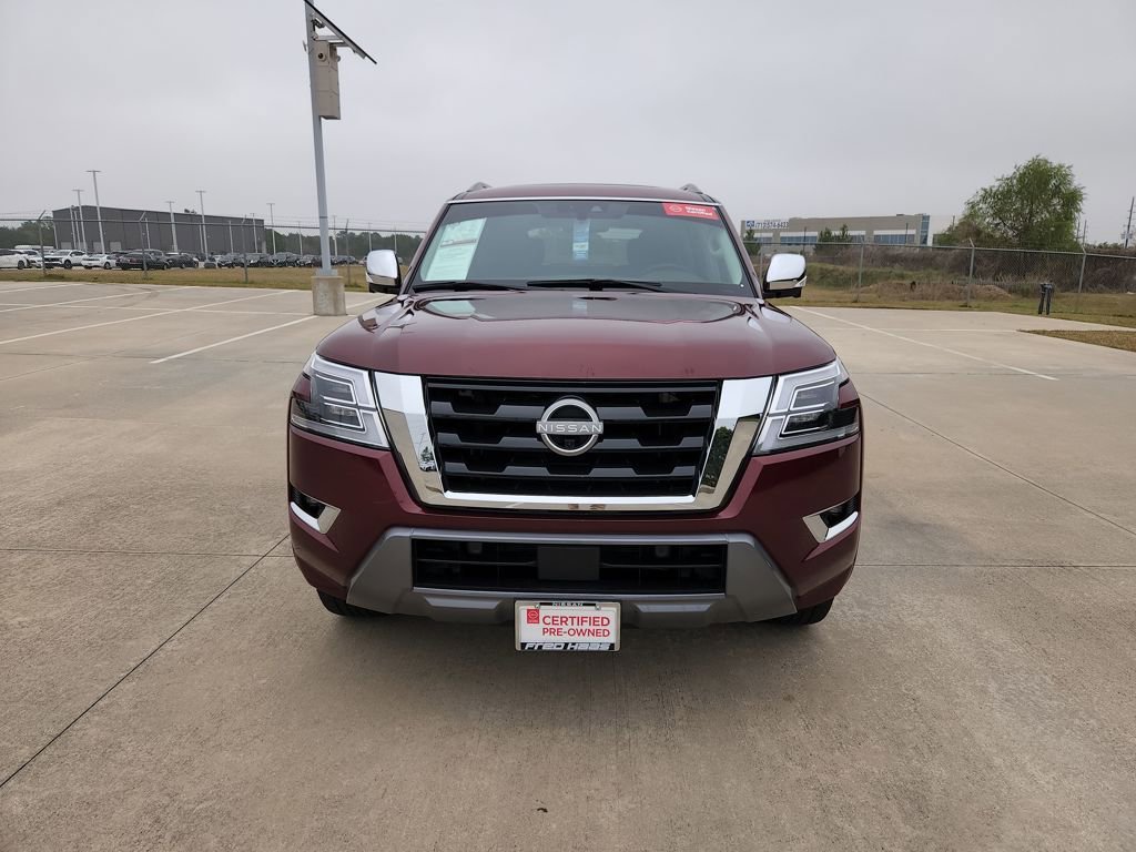 Certified 2024 Nissan Armada Platinum w/ Captain's Chairs Package image 9