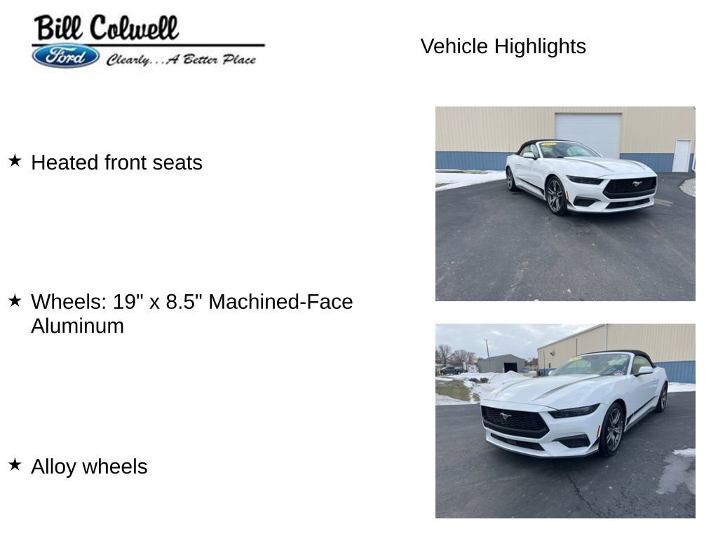Used 2025 Ford Mustang Premium w/ Wheel & Stripe Package image 23