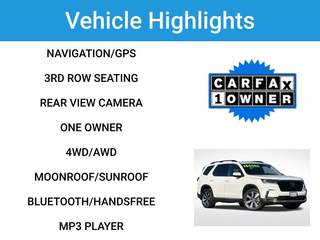 Used 2023 Honda Pilot Elite video 2