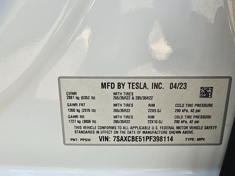 Used 2023 Tesla Model X AWD/4WD image 34