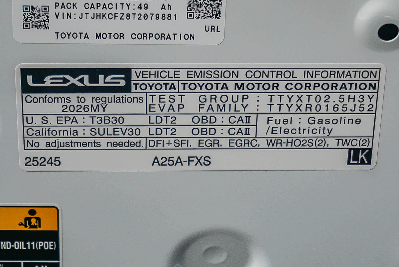 New 2026 Lexus NX 450h+ AWD w/ Luxury Package image 28