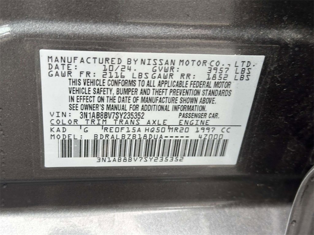 Certified 2025 Nissan Sentra S image 17