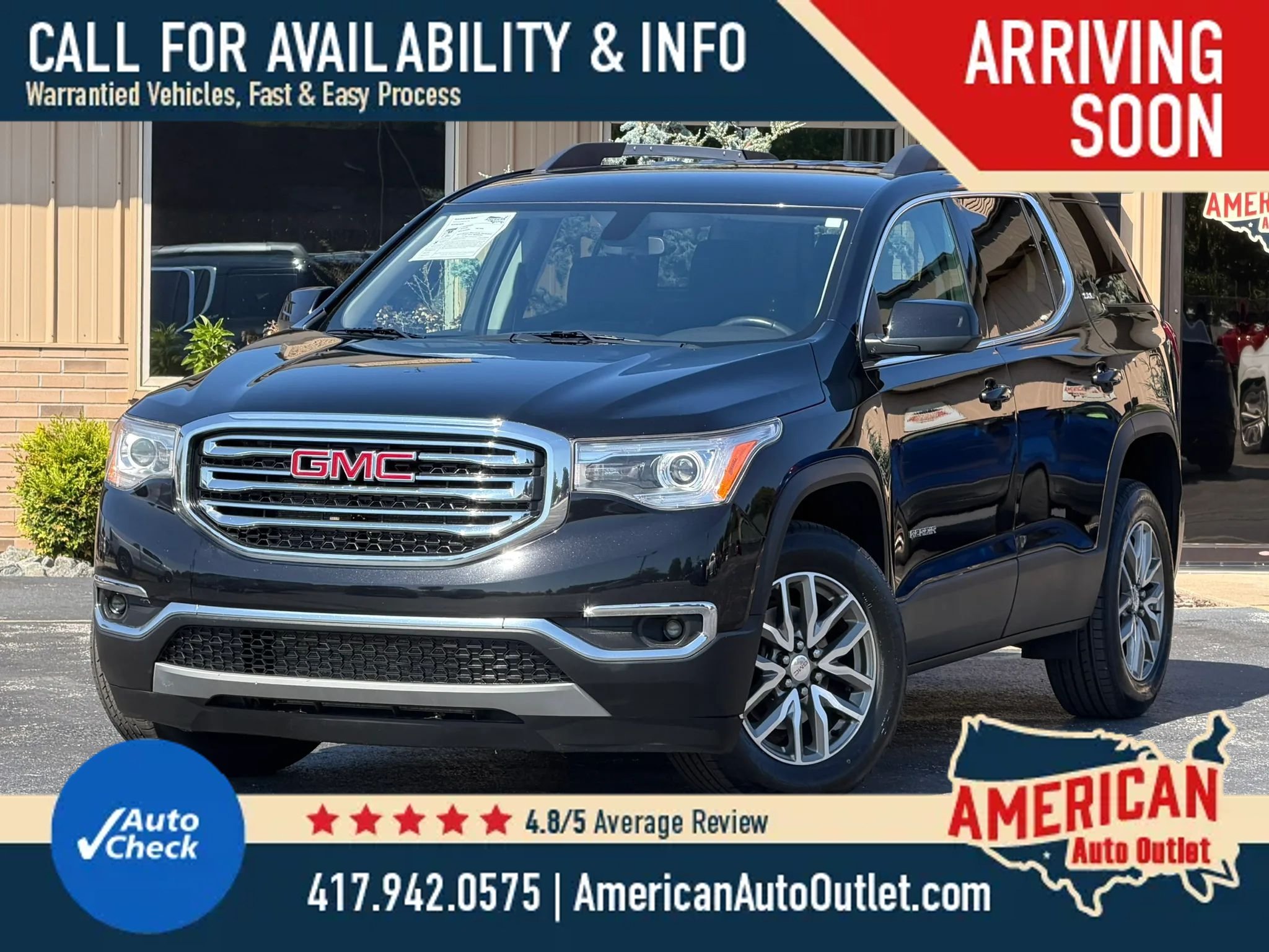 Used 2019 GMC Acadia SLE FWD image 1