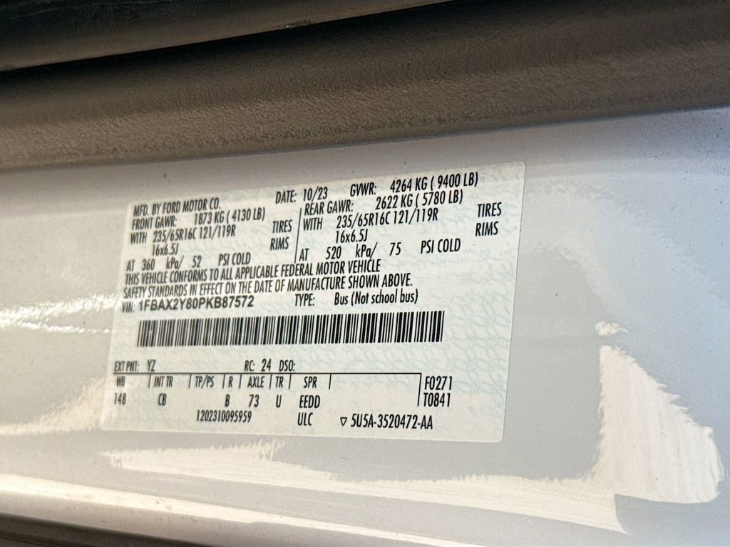 Used 2023 Ford Transit 350 XLT image 34