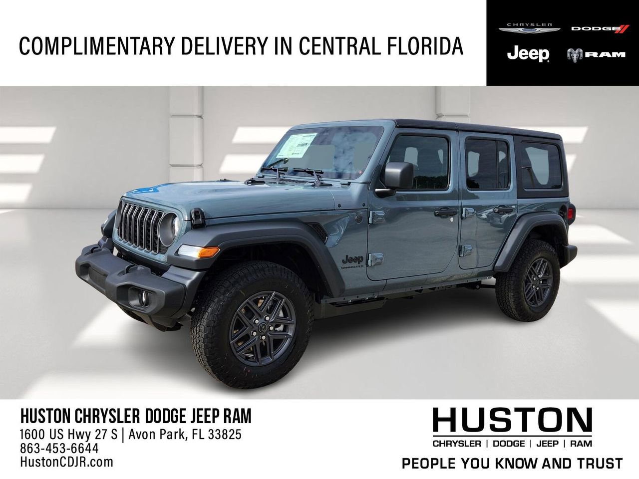 New 2026 Jeep Wrangler Unlimited Sport