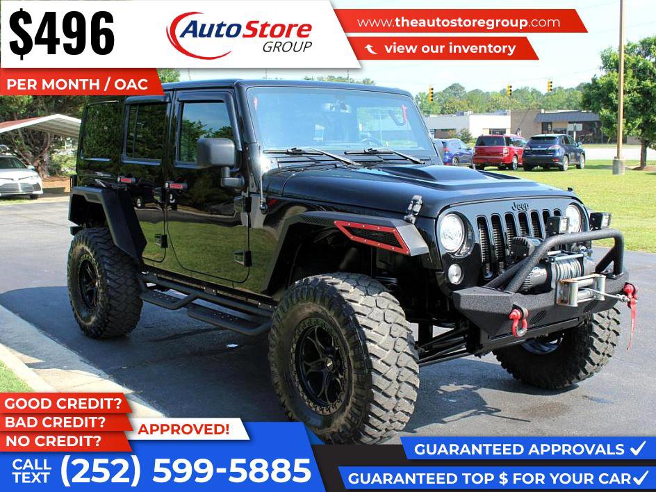 Used 2018 Jeep Wrangler Unlimited Sahara w/ Max Tow Package image 4