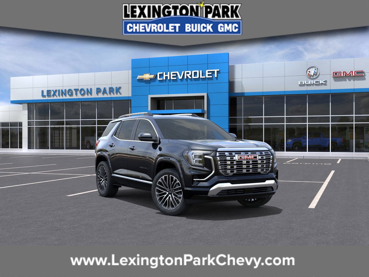 New 2026 GMC Terrain Denali w/ LPO, Black Badging Package