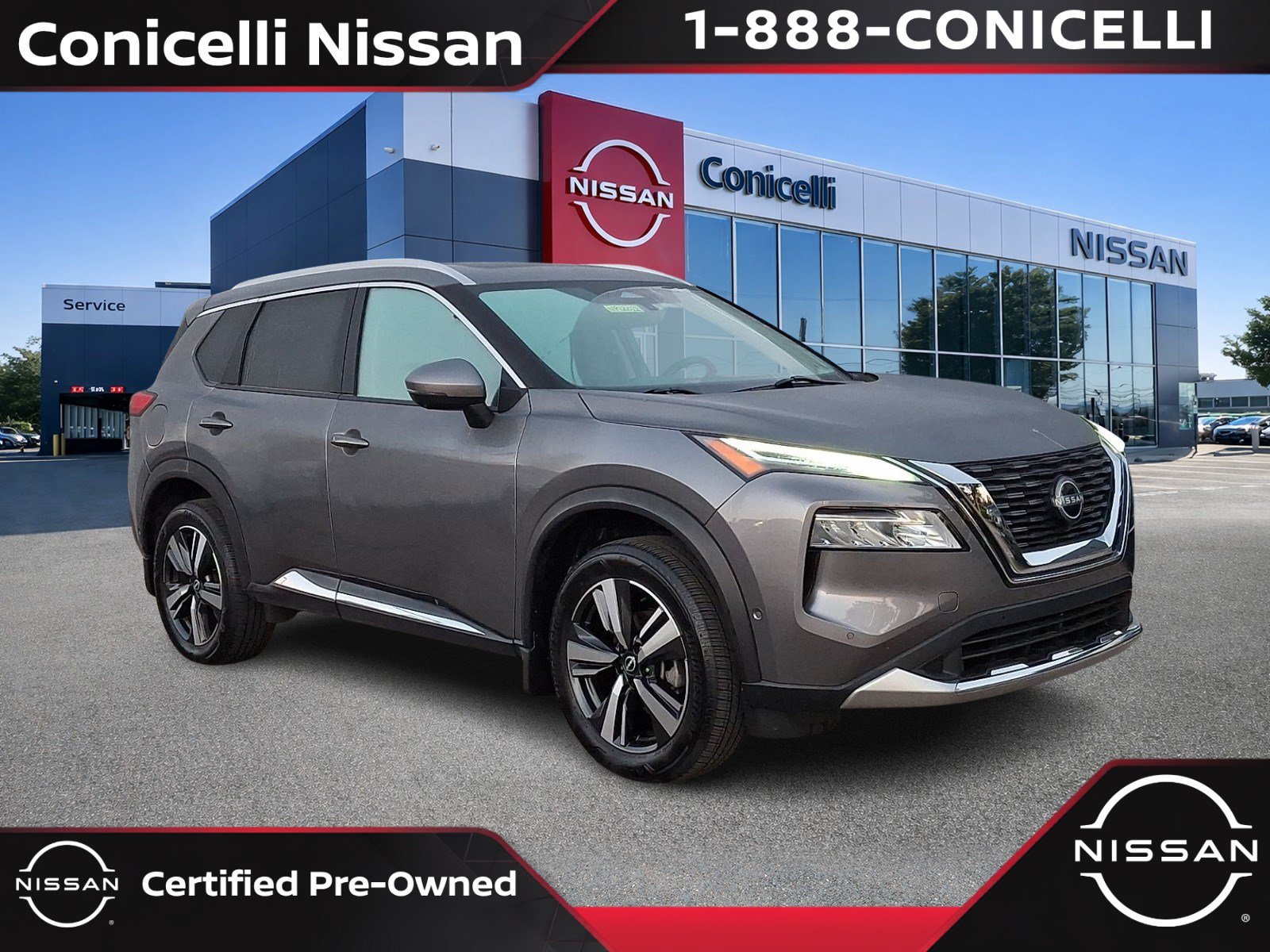 Certified 2023 Nissan Rogue Platinum w/ Platinum Premium Package