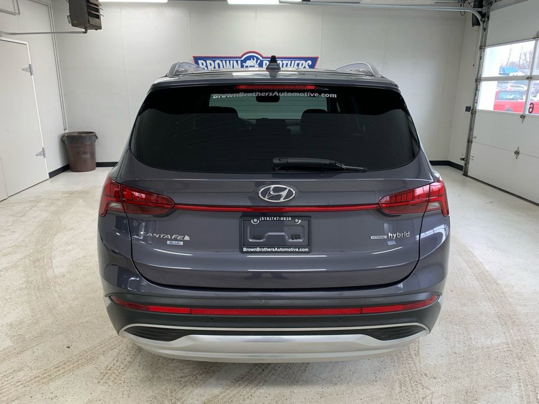 Used 2022 Hyundai Santa Fe Blue AWD/4WD image 5