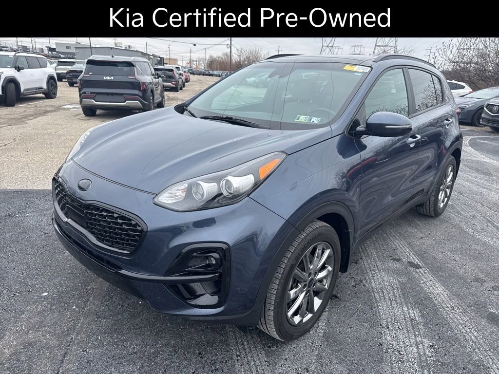 Certified 2022 Kia Sportage Nightfall Edition w/ Nighfall AWD Premium Package image 4