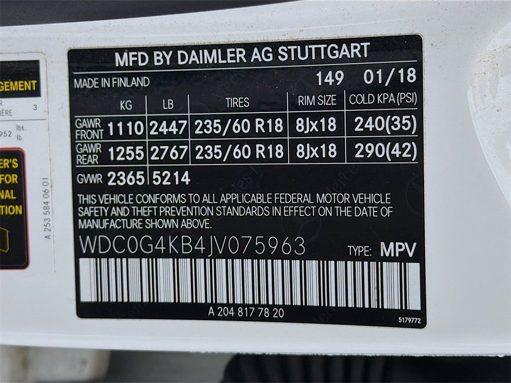 Certified 2018 Mercedes-Benz GLC 300 4MATIC image 36