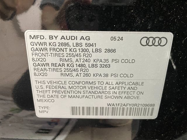 Used 2024 Audi Q5 e Prestige w/ Prestige Package AWD/4WD image 28