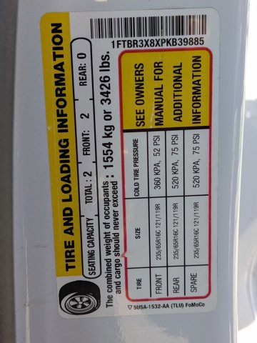 Used 2023 Ford Transit 250 148 High Roof Extended w/ Load Area Protection Package image 14