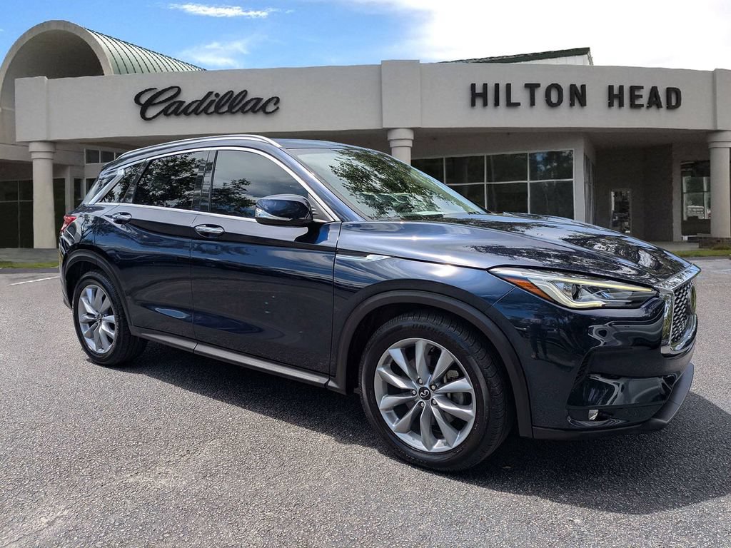 Used 2021 INFINITI QX50 Luxe FWD video 1