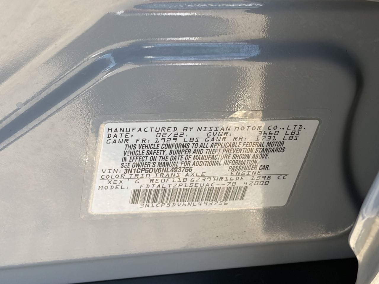 Used 2022 Nissan Kicks SR FWD image 47