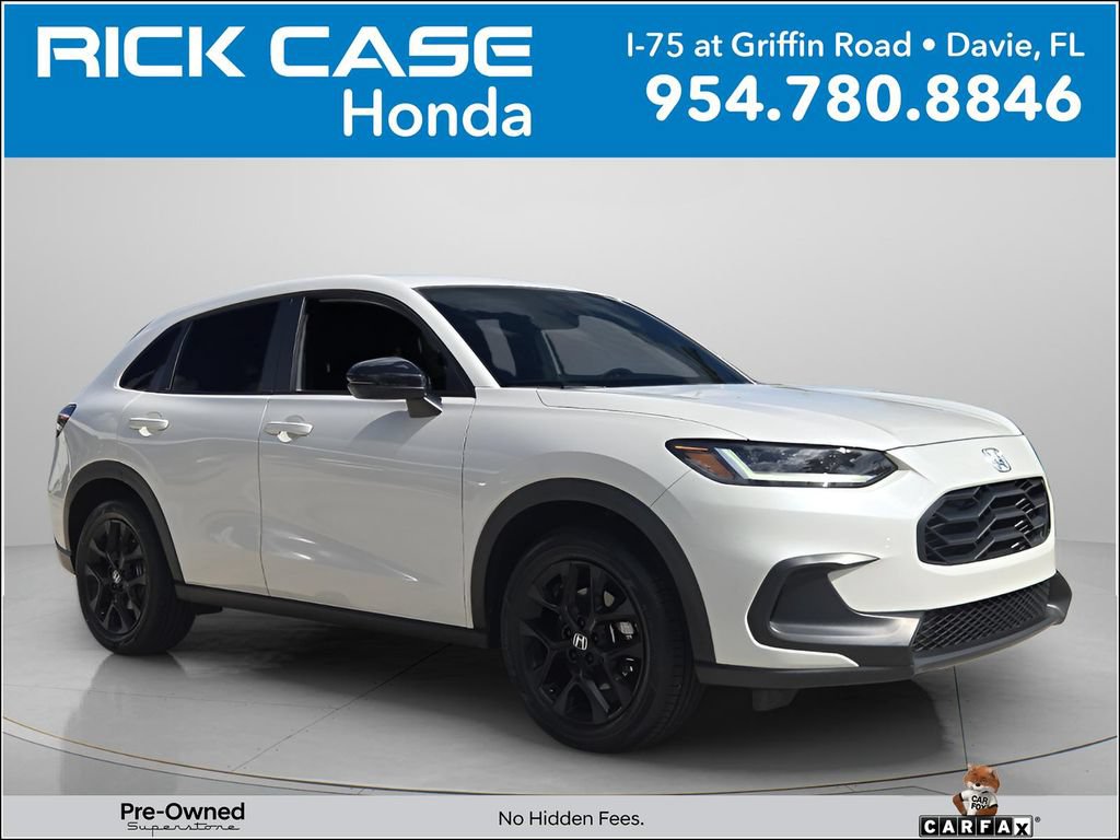 Certified 2024 Honda HR-V Sport