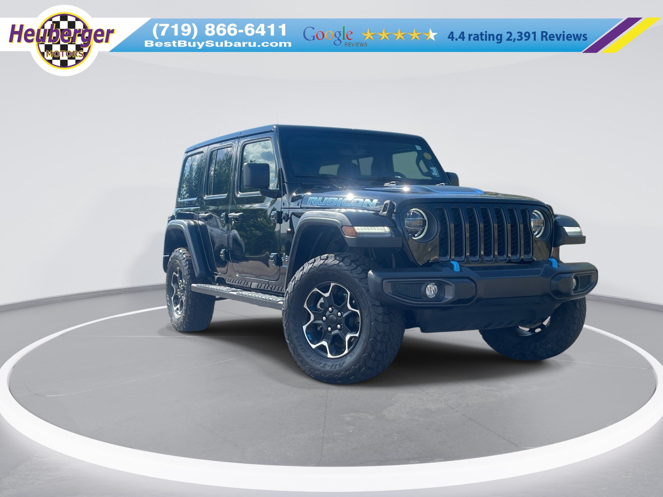 Used 2022 Jeep Wrangler Unlimited Rubicon 4xe AWD/4WD image 1