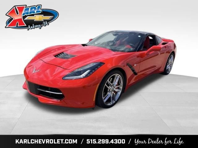 Certified 2015 Chevrolet Corvette Stingray Coupe w/ 3LT Preferred Equipment Group RWD image 1