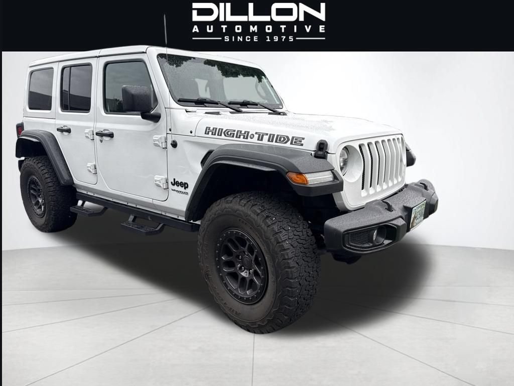 Used 2022 Jeep Wrangler Unlimited Sport AWD/4WD image 1