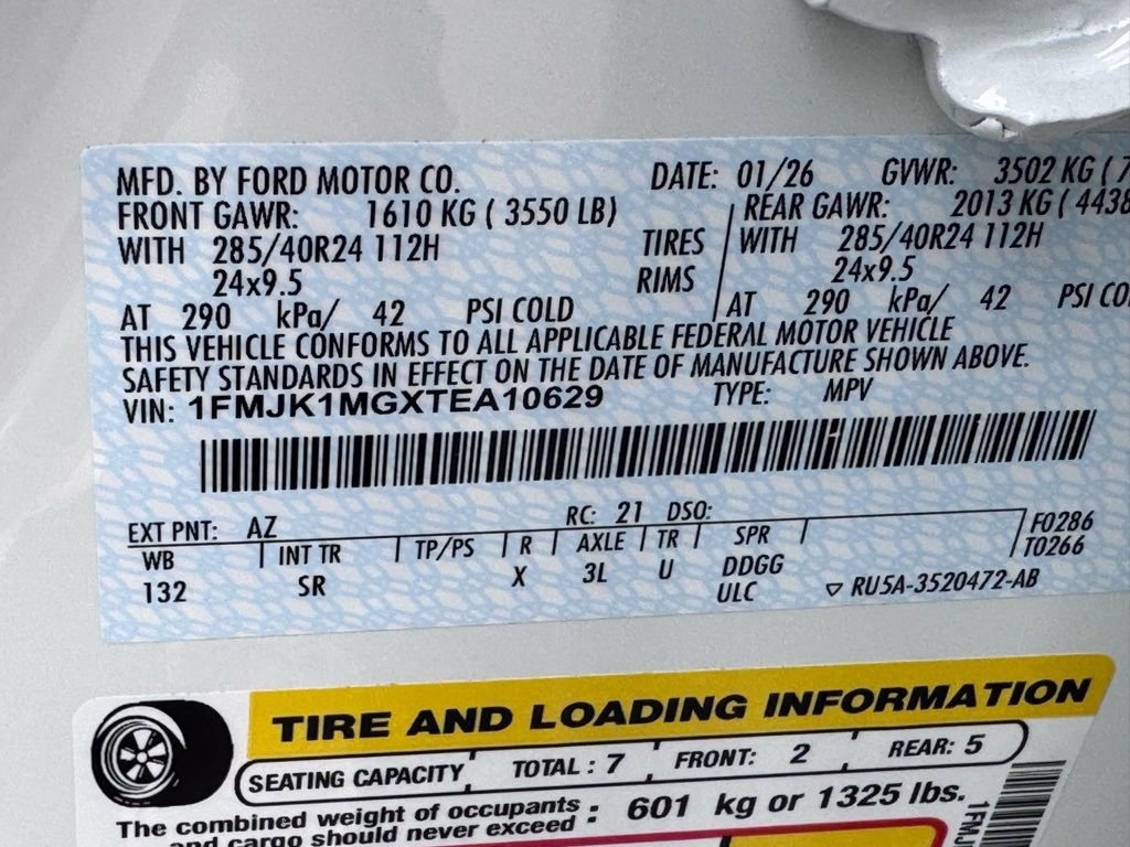 New 2026 Ford Expedition Max Platinum w/ Platinum Ultimate Package image 51