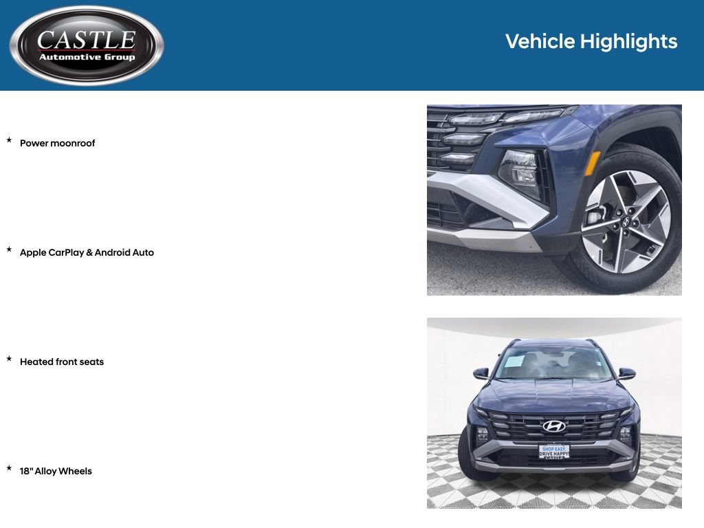 Used 2025 Hyundai Tucson SEL AWD/4WD image 8
