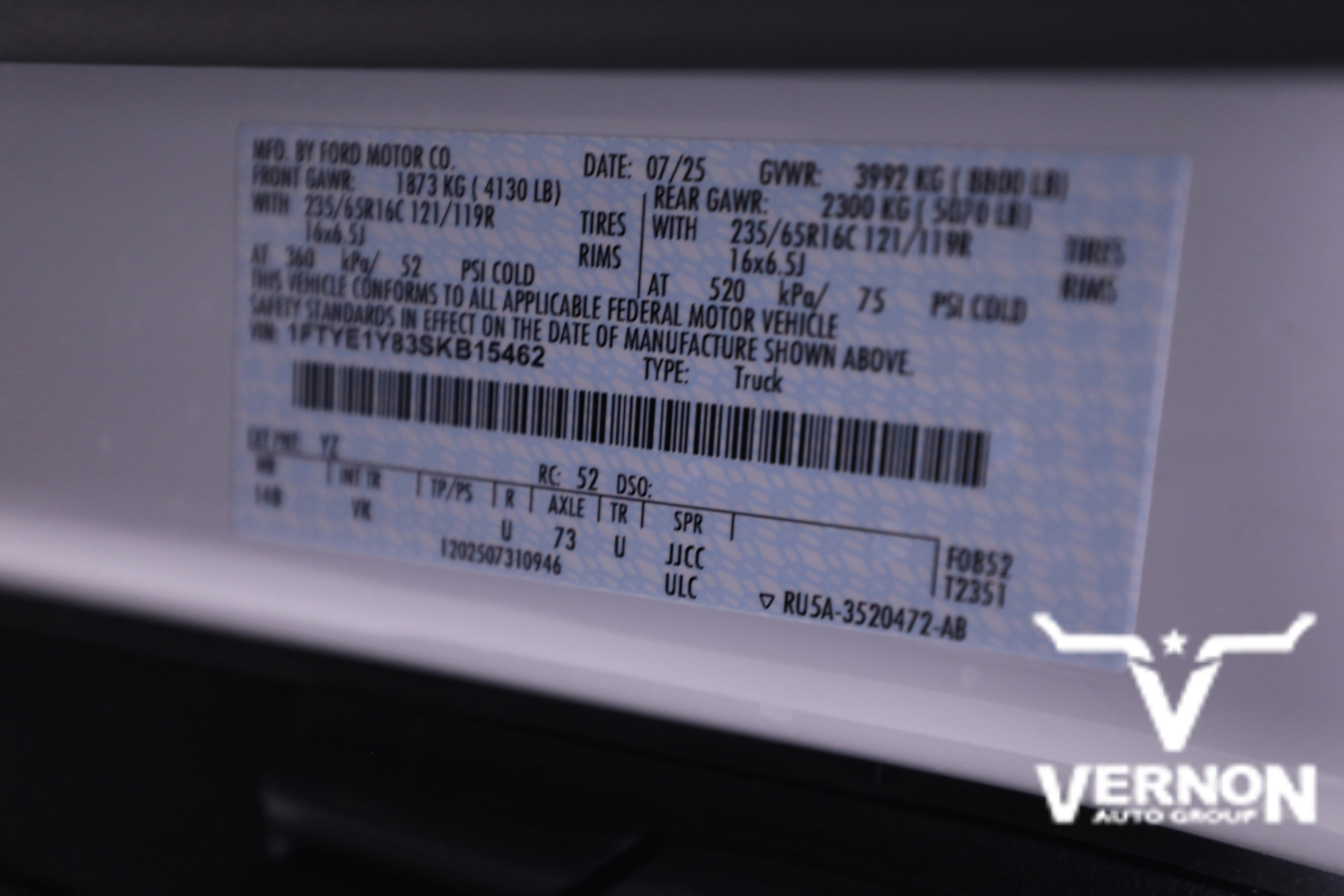 New 2025 Ford Transit 150 Low Roof w/ Load Area Protection Package image 35