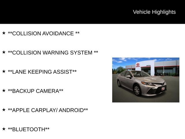 Used 2021 Toyota Camry LE image 2