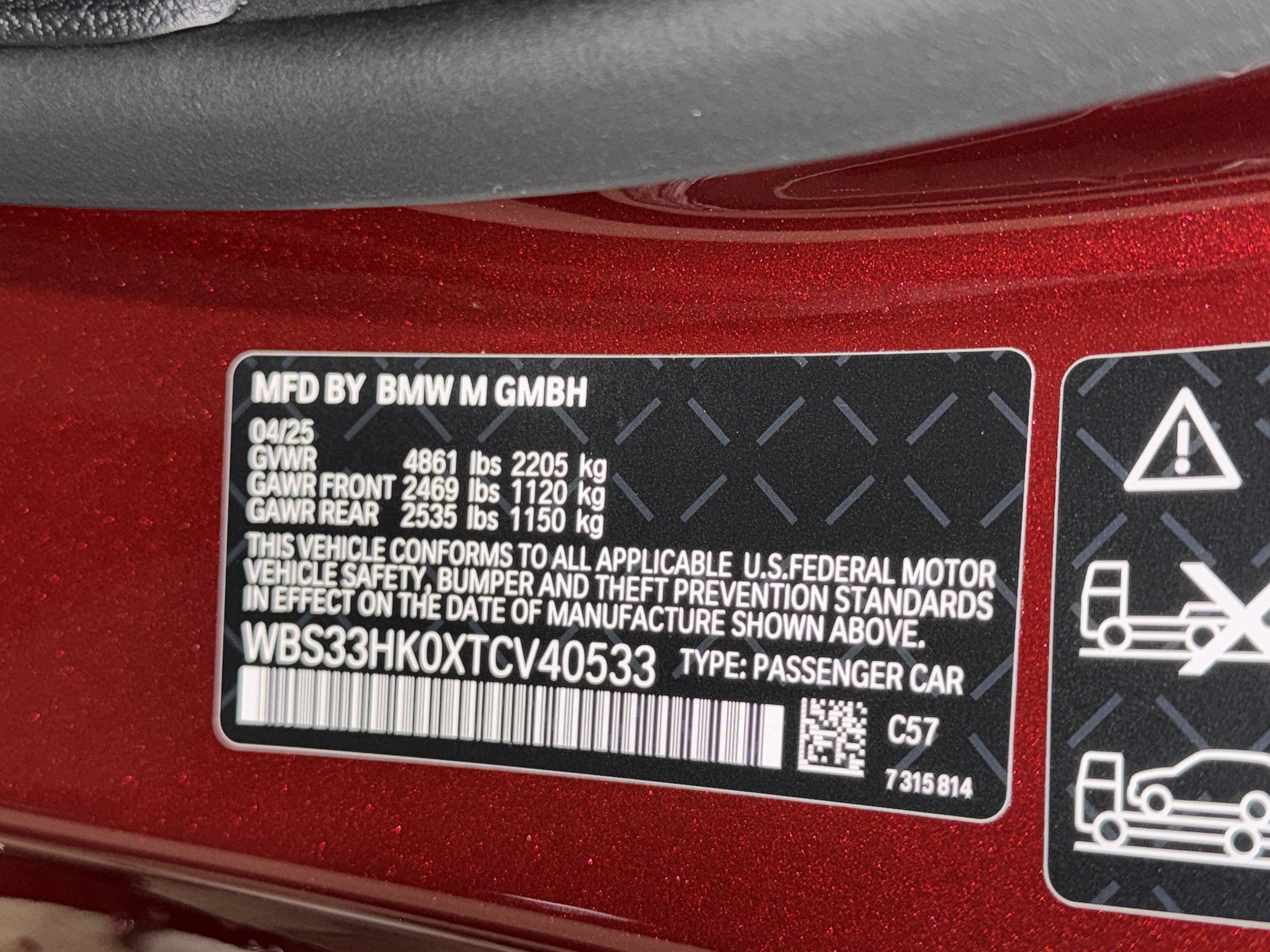 Used 2026 BMW M4 xDrive Competition w/ Executive Package AWD/4WD image 34