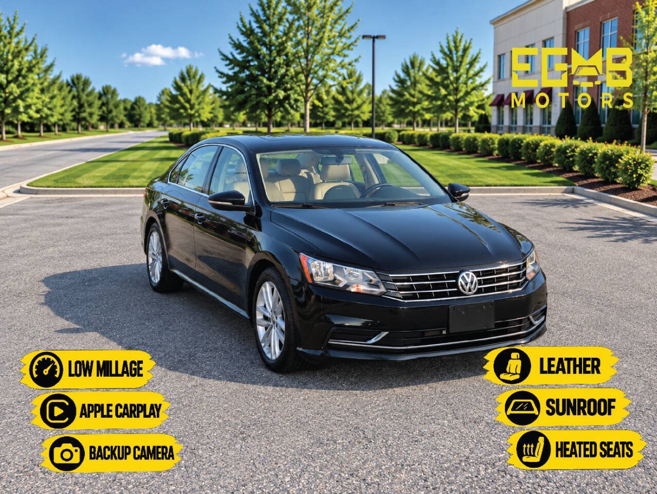 Used 2018 Volkswagen Passat 2.0T SE FWD image 7