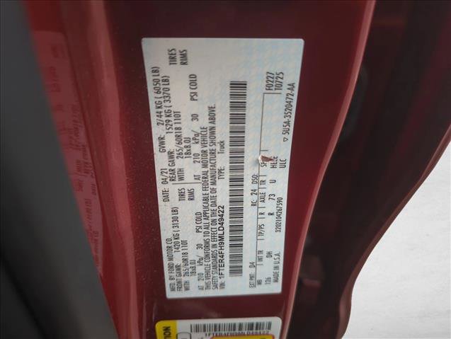 Used 2021 Ford Ranger Lariat w/ Equipment Group 501A High image 29