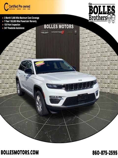 Certified 2023 Jeep Grand Cherokee Limited AWD/4WD image 1