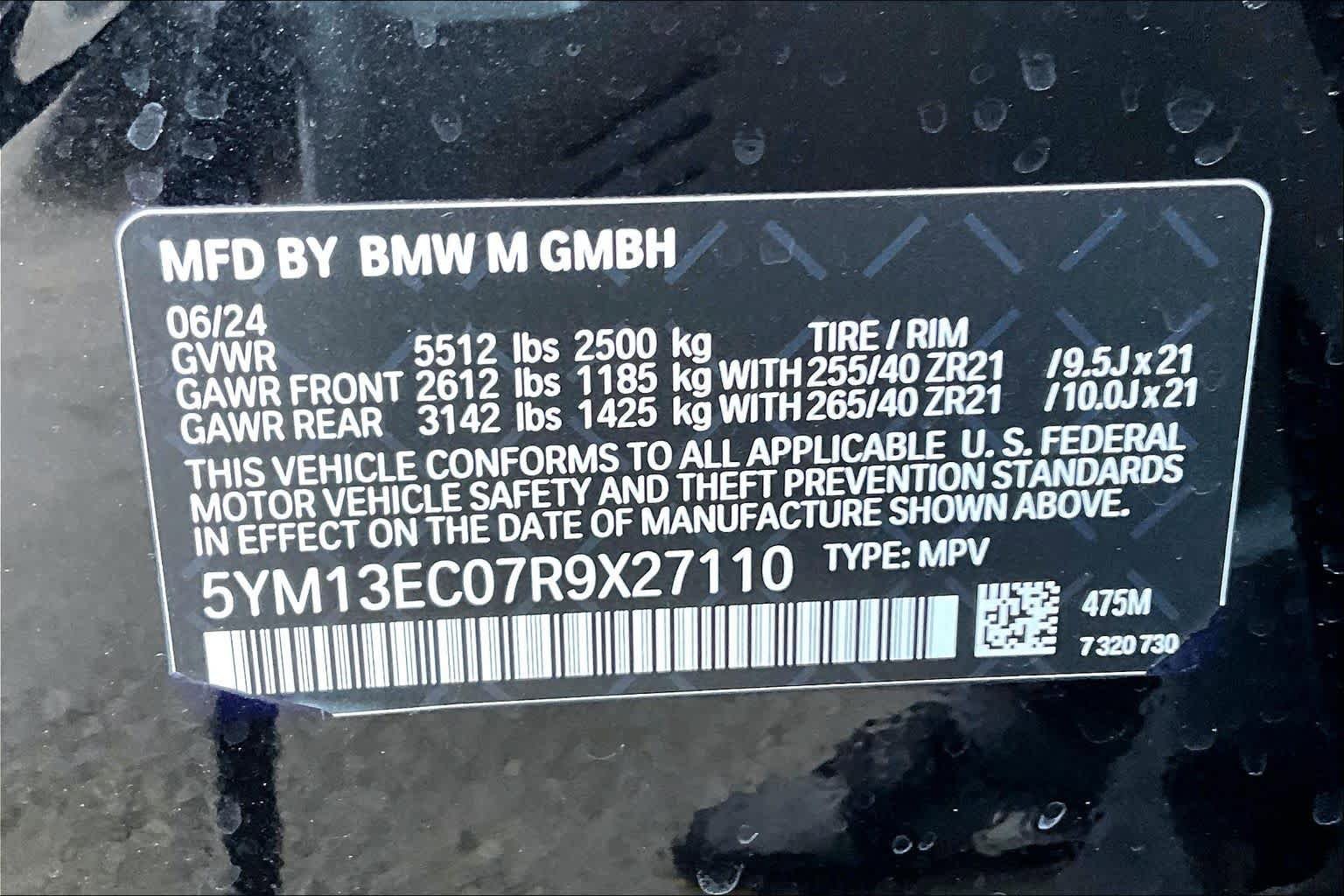 Used 2024 BMW X3 M w/ Executive Package image 32