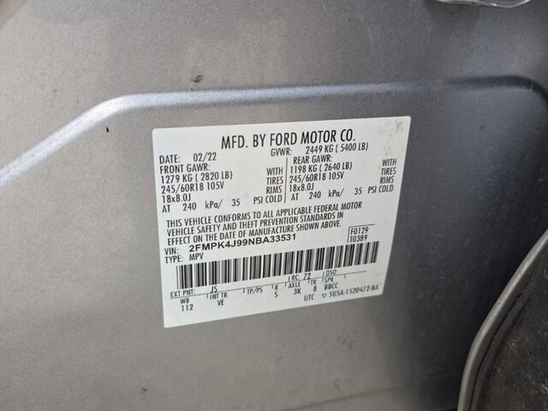 Used 2022 Ford Edge SEL AWD/4WD image 7