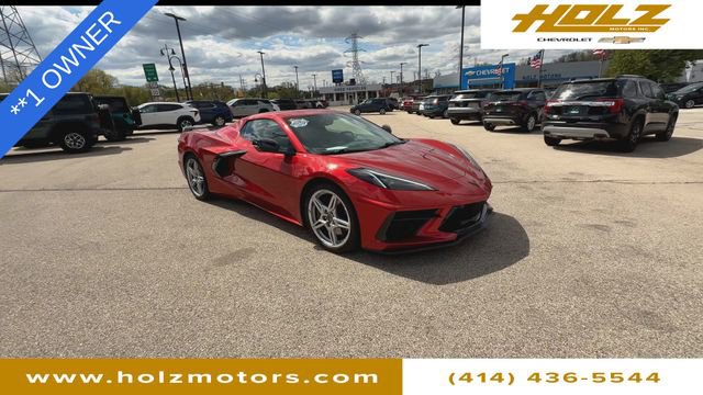 Certified 2023 Chevrolet Corvette Stingray Convertible w/ Z51 Performance Package RWD image 2
