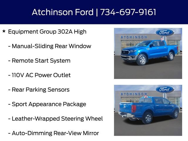 Used 2023 Ford Ranger XLT w/ Equipment Group 302A High AWD/4WD image 13