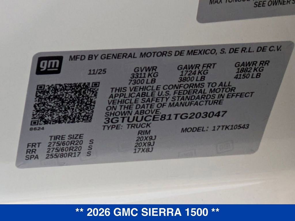 New 2026 GMC Sierra 1500 Elevation w/ Elevation Premium Package image 41