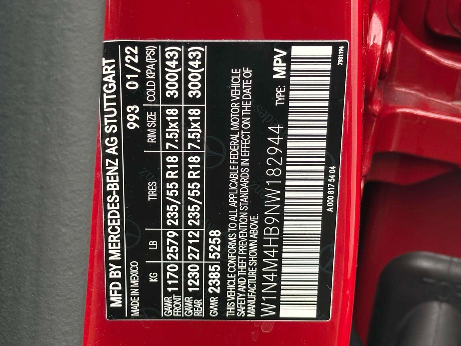 Certified 2022 Mercedes-Benz GLB 250 4MATIC image 16