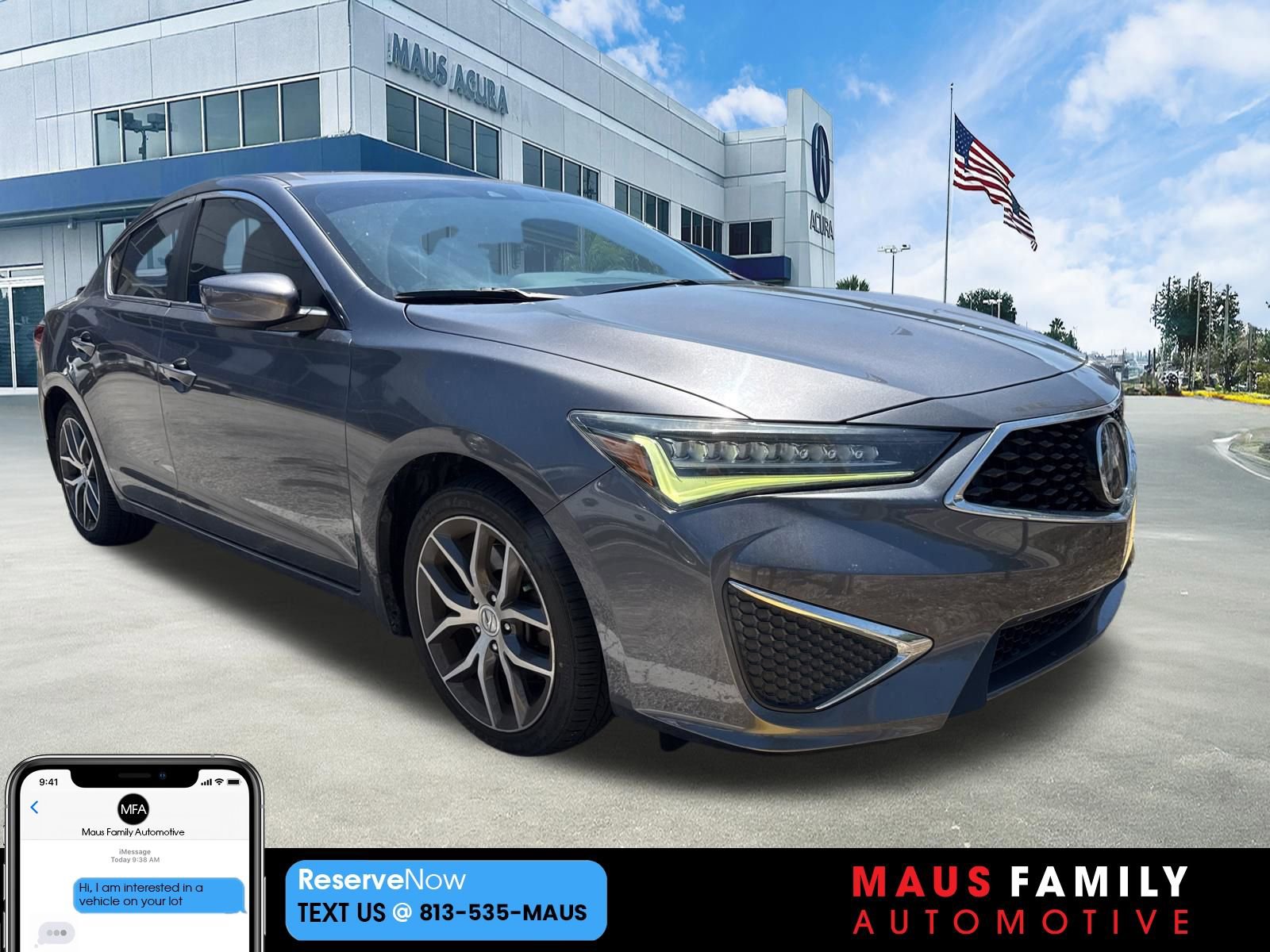 Used 2019 Acura ILX w/ Premium Package FWD image 1