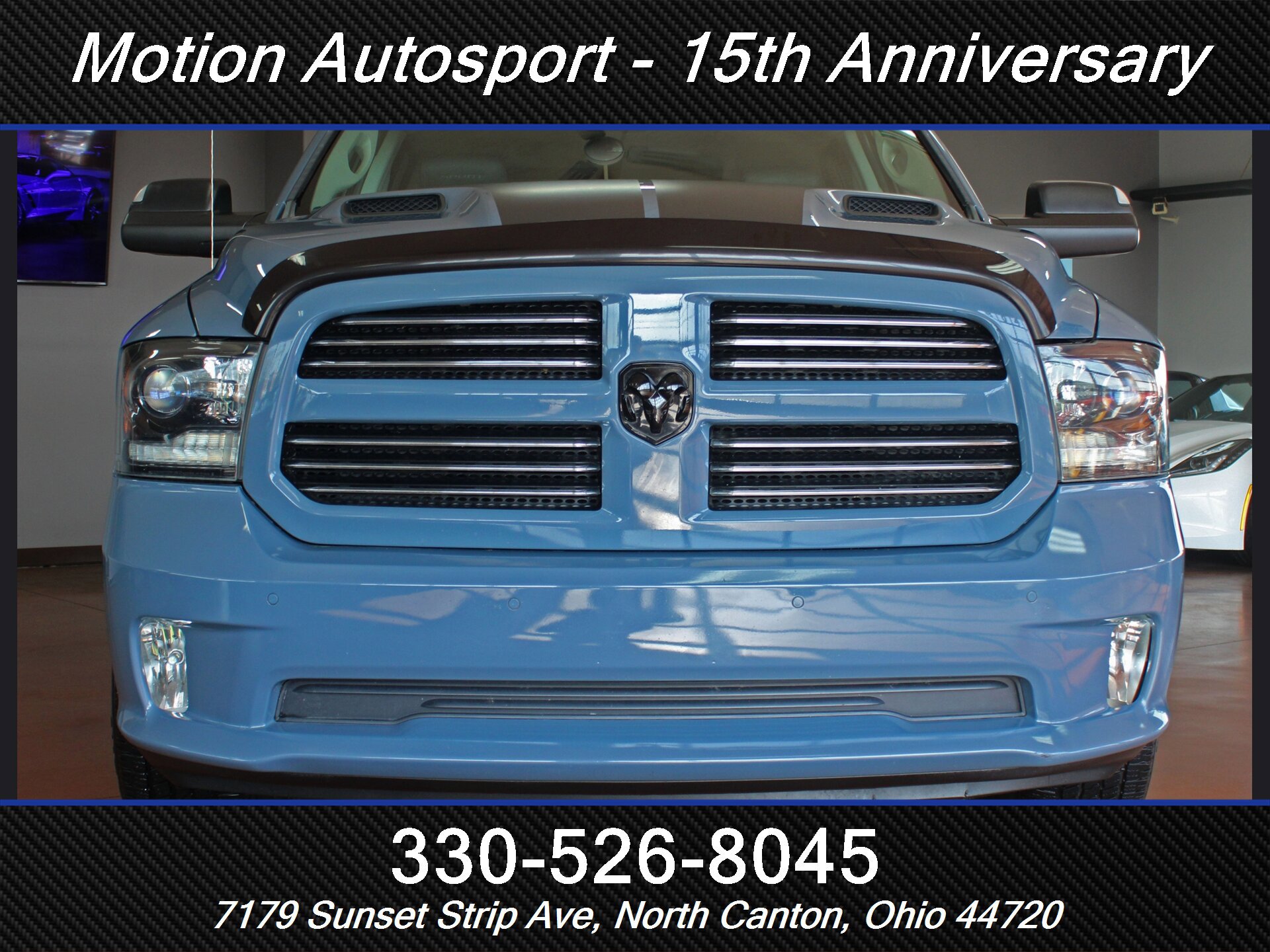 Used 2015 RAM 1500 Sport w/ Ceramic Blue Sport Package AWD/4WD image 3