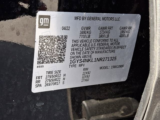 Used 2022 Cadillac Escalade ESV Sport w/ LPO, ONYX Package image 29