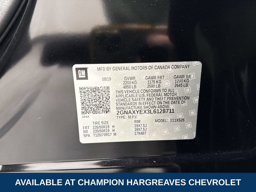Certified 2020 Chevrolet Equinox Premier AWD/4WD image 42