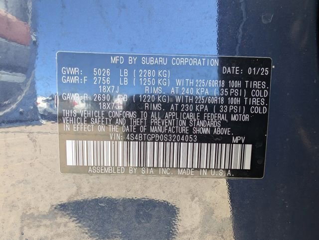 Used 2025 Subaru Outback Touring XT w/ Popular Package #2 image 30