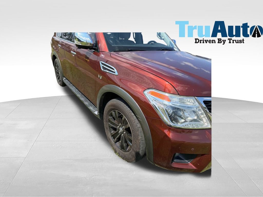 Used 2018 Nissan Armada Platinum w/ Captain Seat Package RWD image 1