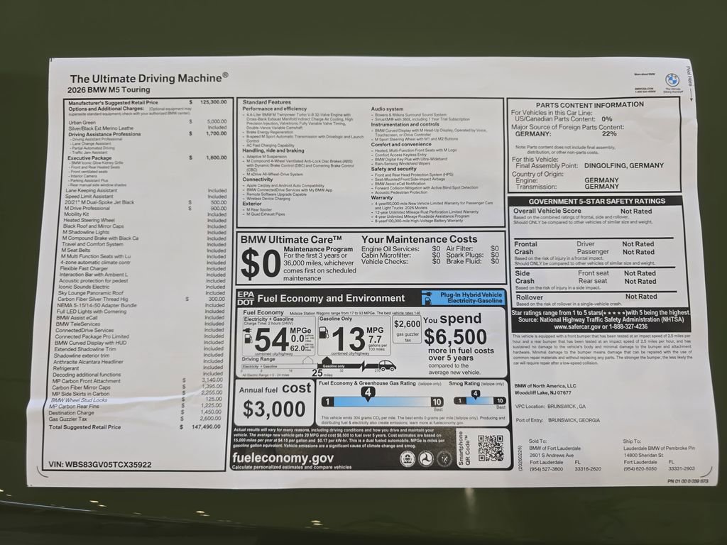 New 2026 BMW M5 Touring image 27